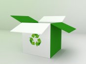 Papierowy karton- recykling
